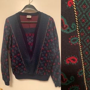 🌻3/25 Vintage Koret Sweater Christmas colors